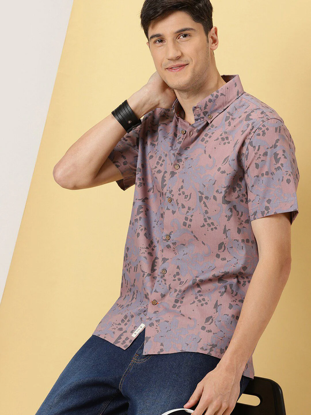 Thomas Scott Smart Printed Cotton Casual Shirt - Image 6