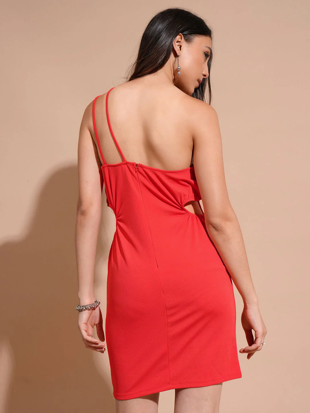 Tokyo Talkies One Shoulder Sleeveless Bodycon Dress - Image 5