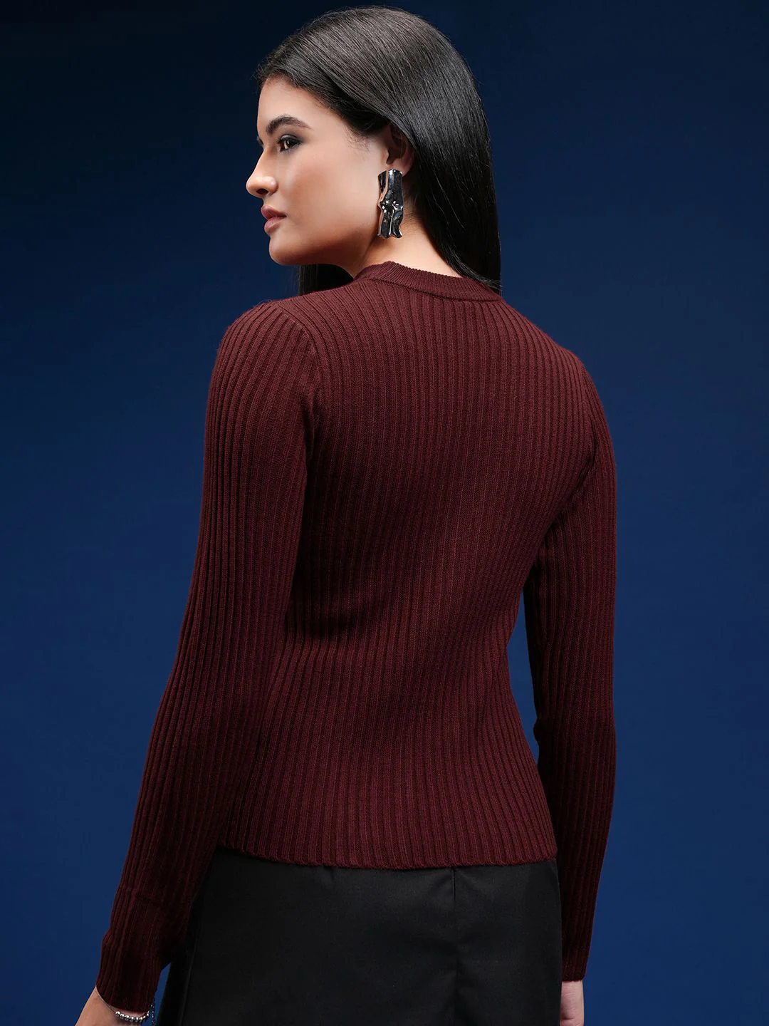 Tokyo Talkies Women Pullover Sweater - Image 5