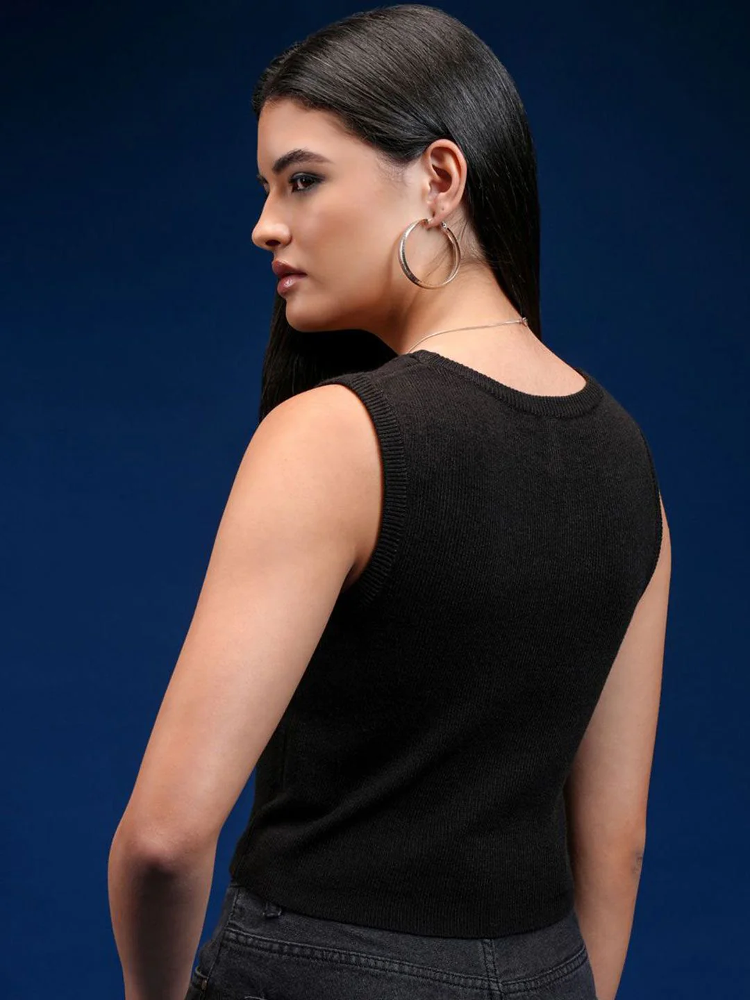 Tokyo Talkies Women Sleeveless Tank Crop Top - Image 6