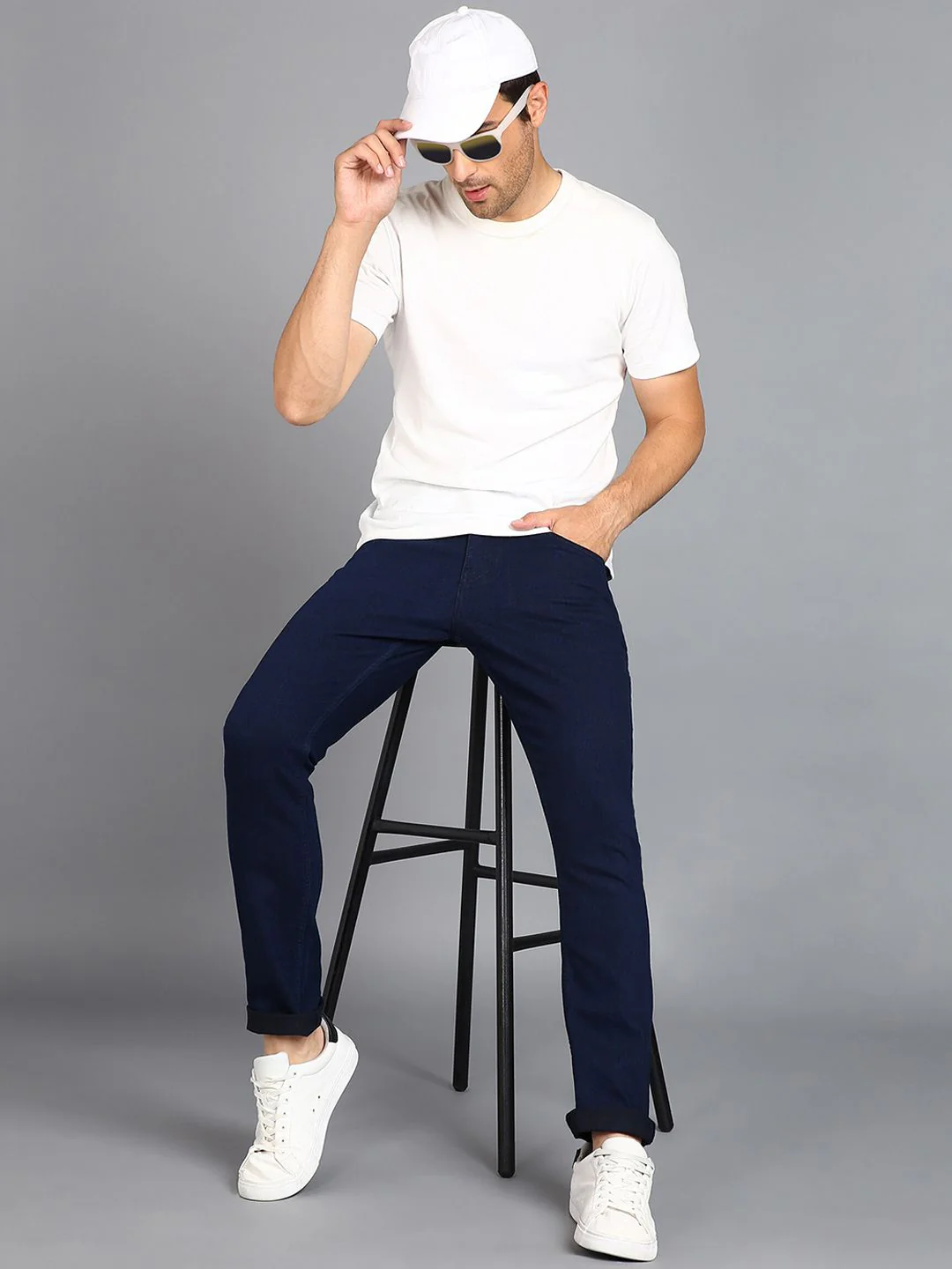 Urbano Fashion Men Clean Look Stretchable Jeans - Image 5