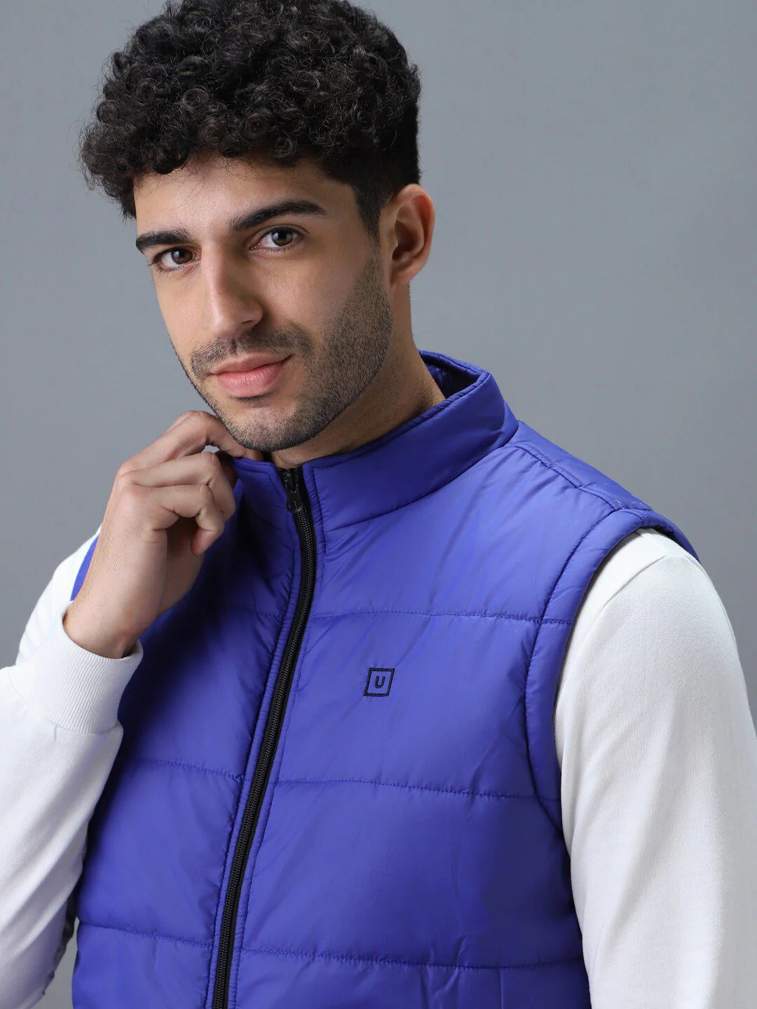 Urbano Fashion Men Gilet Puffer Jacket - Image 2