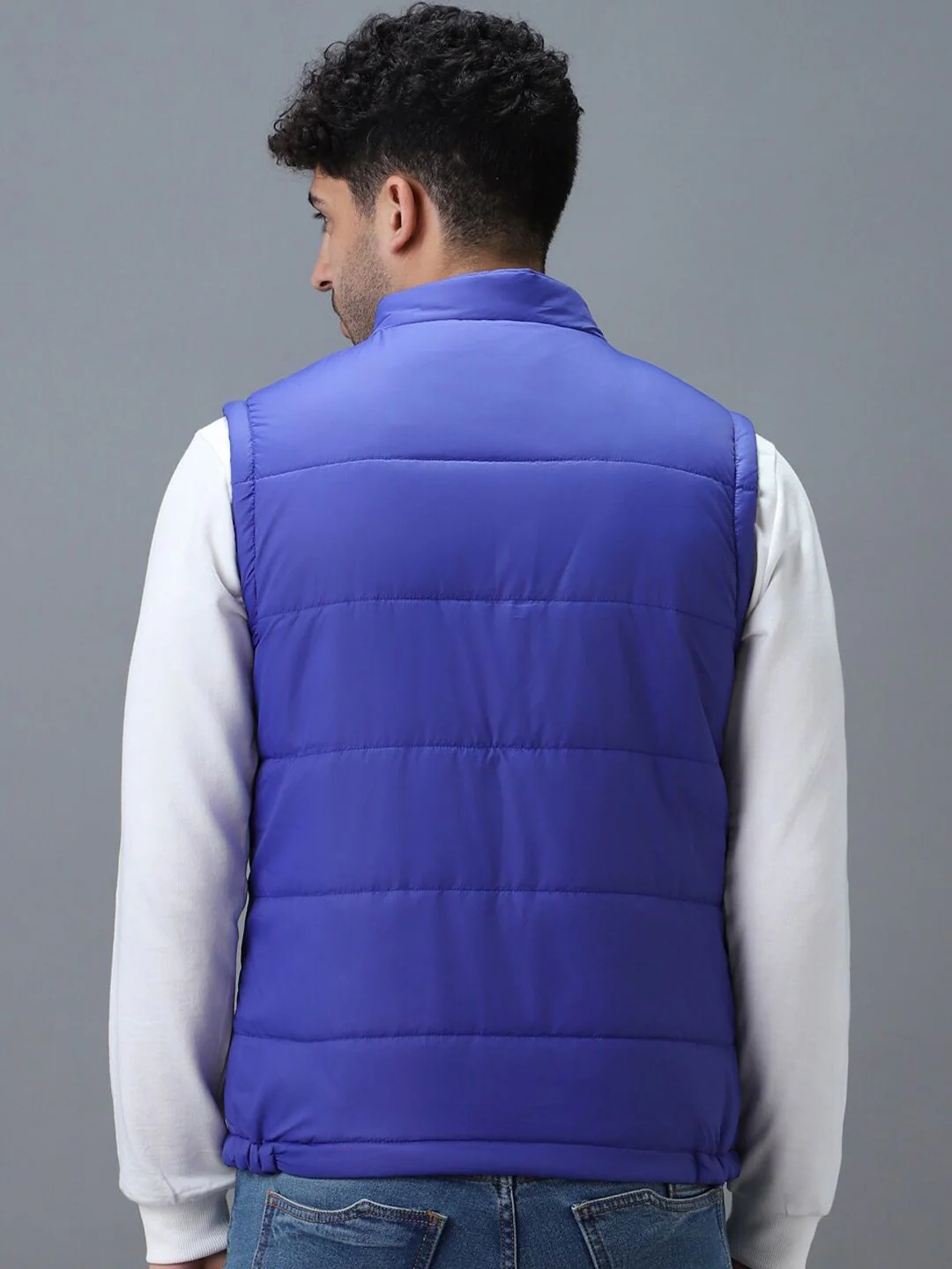 Urbano Fashion Men Gilet Puffer Jacket - Image 5