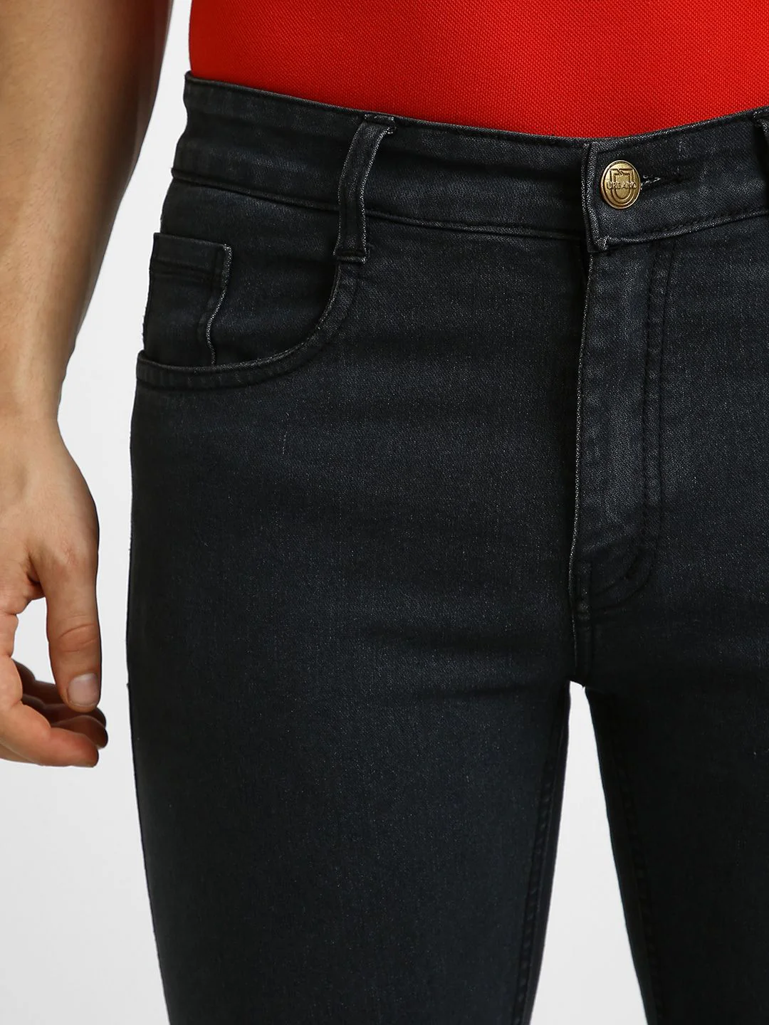 Urbano Fashion Men Mid-Rise Stretchable Jeans - Image 4