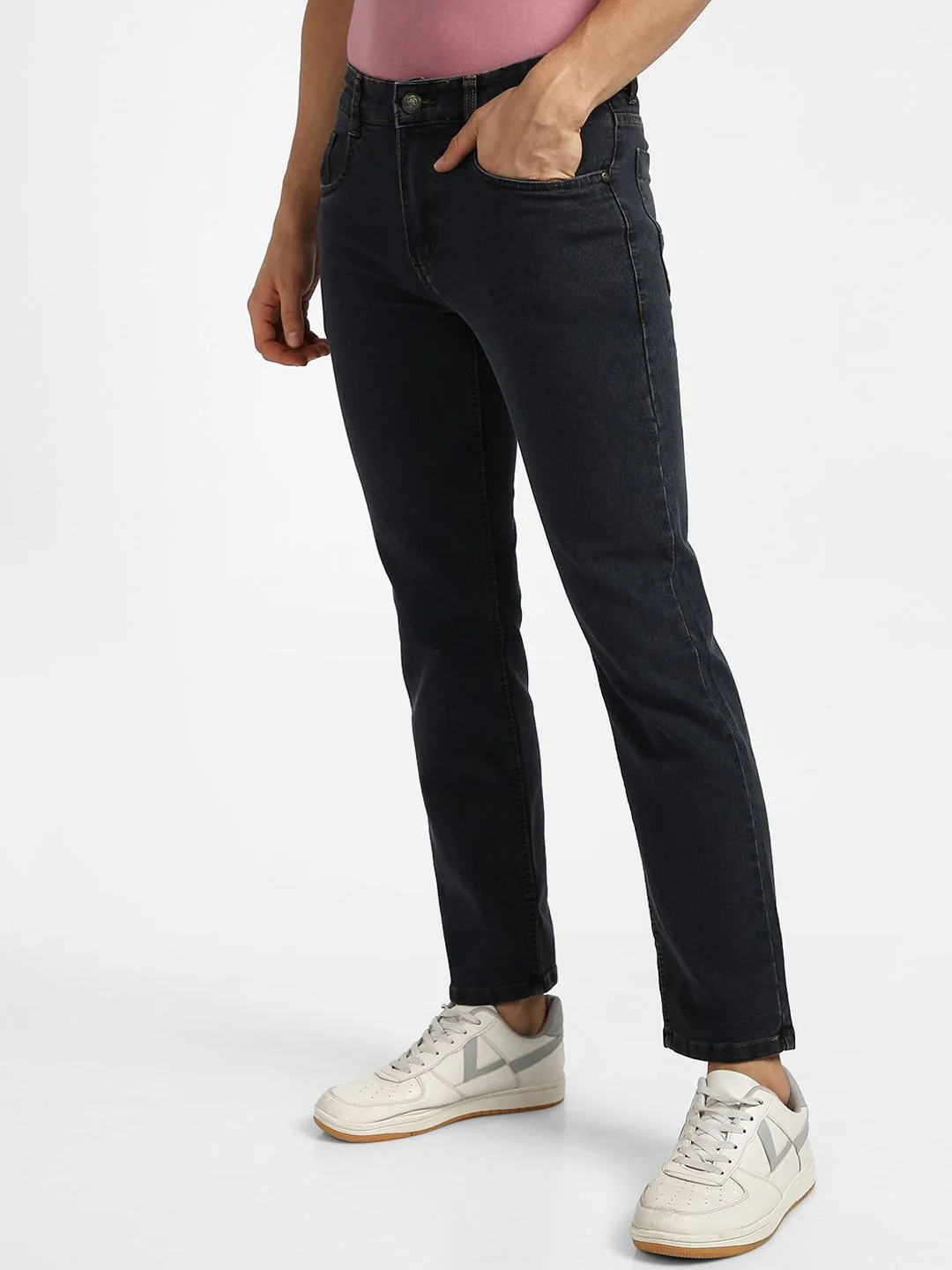 Urbano Fashion Men Mid-Rise Stretchable Jeans - Image 2