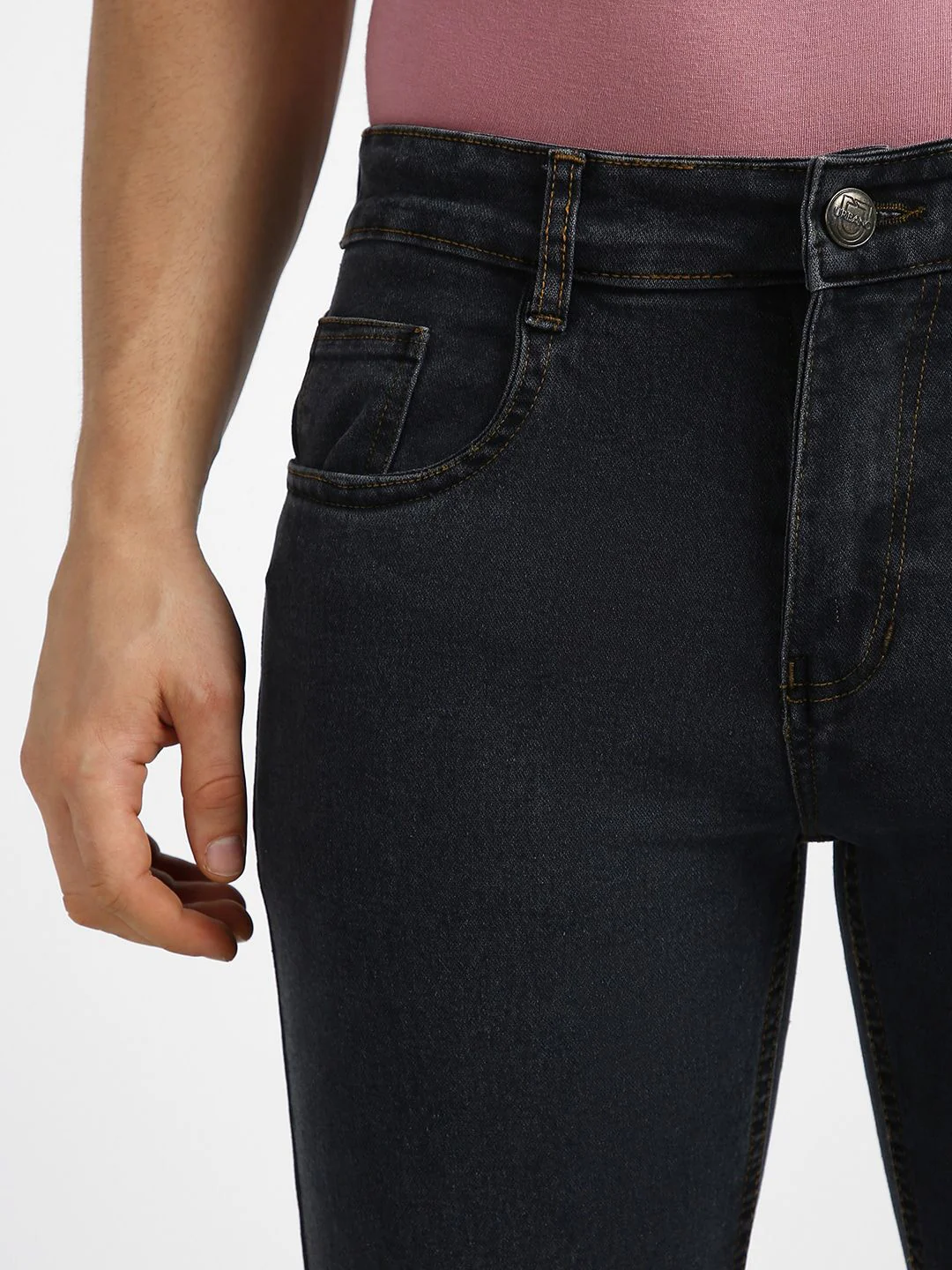 Urbano Fashion Men Mid-Rise Stretchable Jeans - Image 4