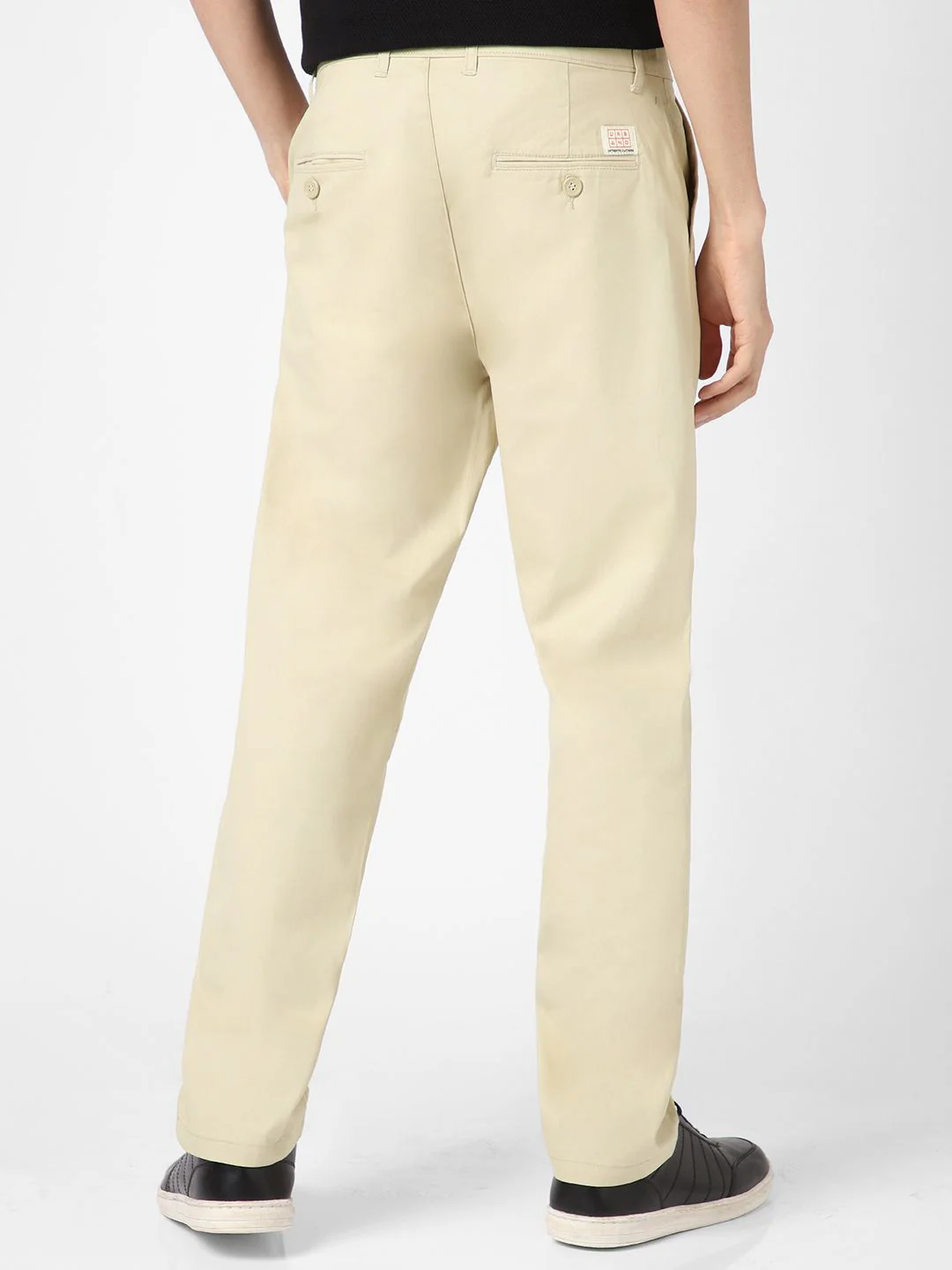 Urbano Fashion Men Regular Fit Casual Chinos Trousers - Image 5