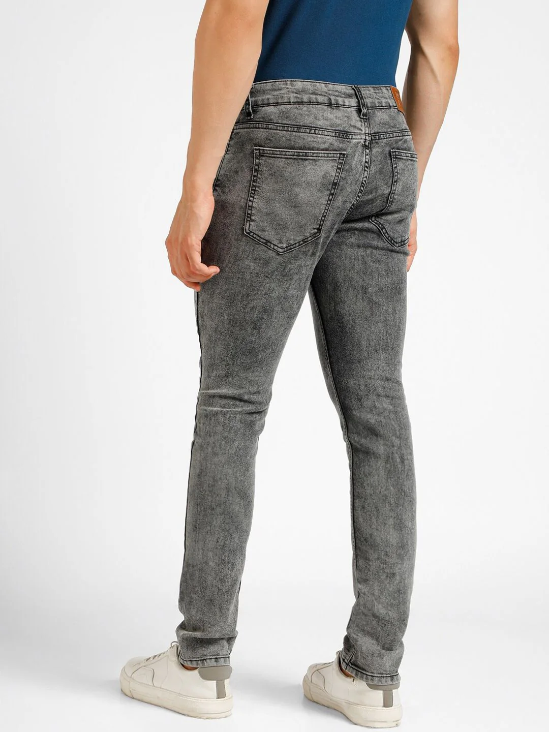 Urbano Fashion Men Regular Fit Heavy Fade Stretchable Jeans - Image 3