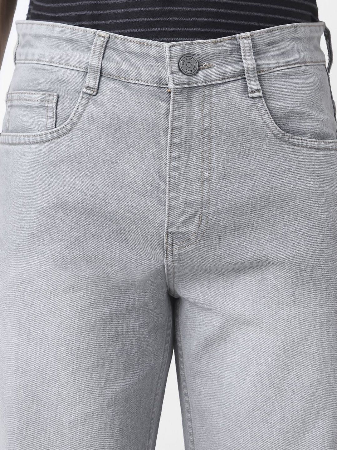 Urbano Fashion Men Straight Fit Heavy Washed Jeans Stretchable - Image 6