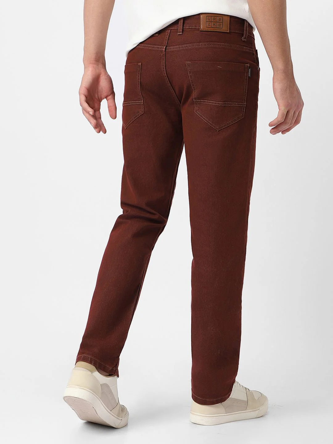 Urbano Fashion Men Stretchable Coloured  Jeans - Image 3