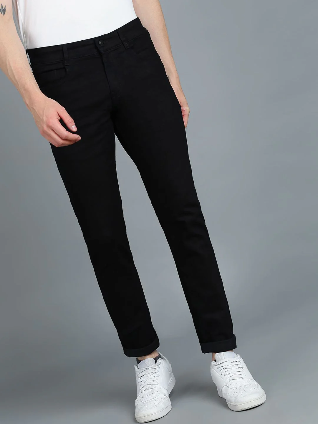 Urbano Fashion Men Mid-Rise Regular Fit Stretchable Jeans