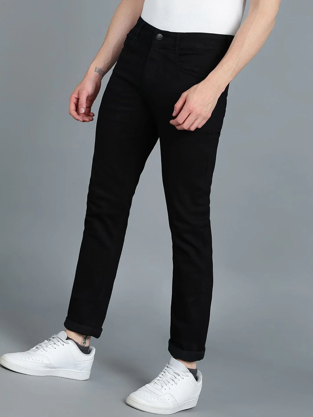 Urbano Fashion Men Mid-Rise Regular Fit Stretchable Jeans - Image 2