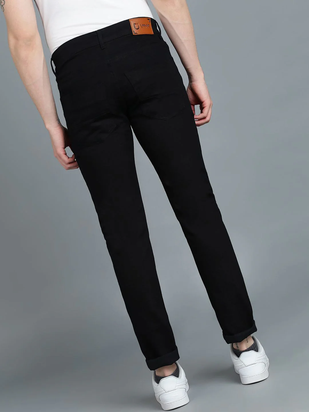 Urbano Fashion Men Mid-Rise Regular Fit Stretchable Jeans - Image 3