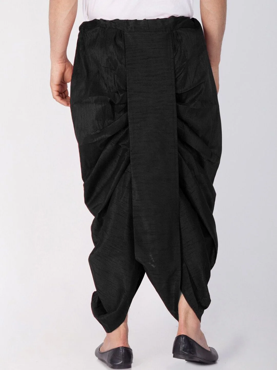 VASTRAMAY By Vastramay Men Relaxed-Fit Ethnic Dhoti Pant - Image 3