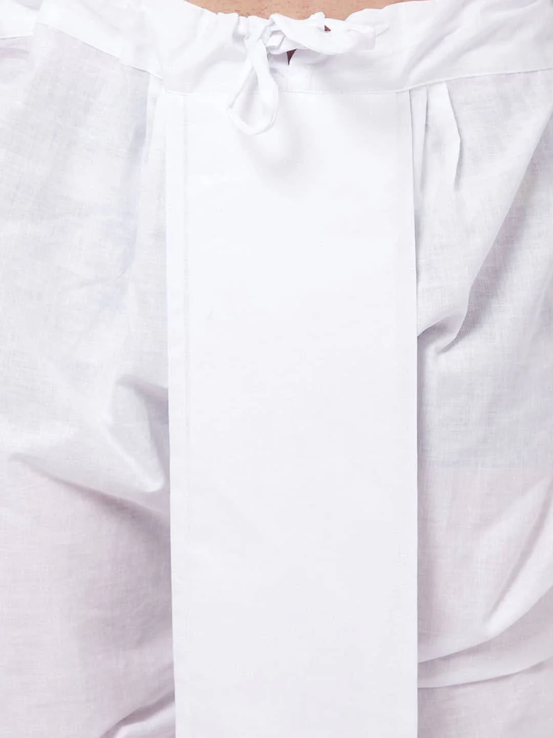 VASTRAMAY Mandarin Collar Regular Kurta with Dhoti Pants - Image 3