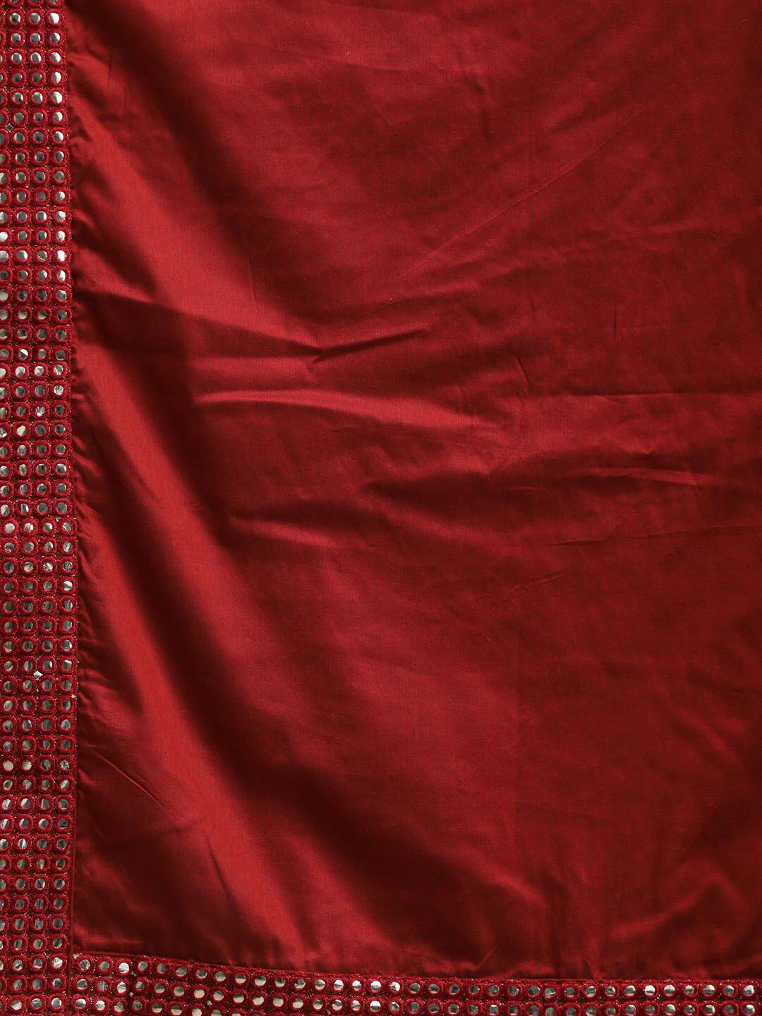VASTRAMAY Men Asymmetric A-Line Kurta With Churidar & Mirror Work Dupatta - Image 5