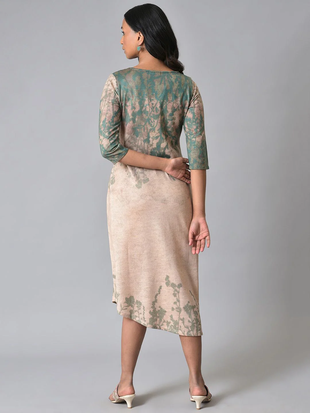 W A-Line Cotton Dress - Image 4