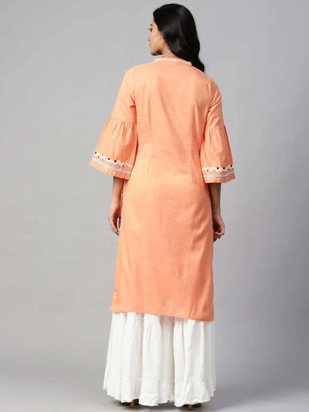 W Straight Cotton Kurta - Image 5