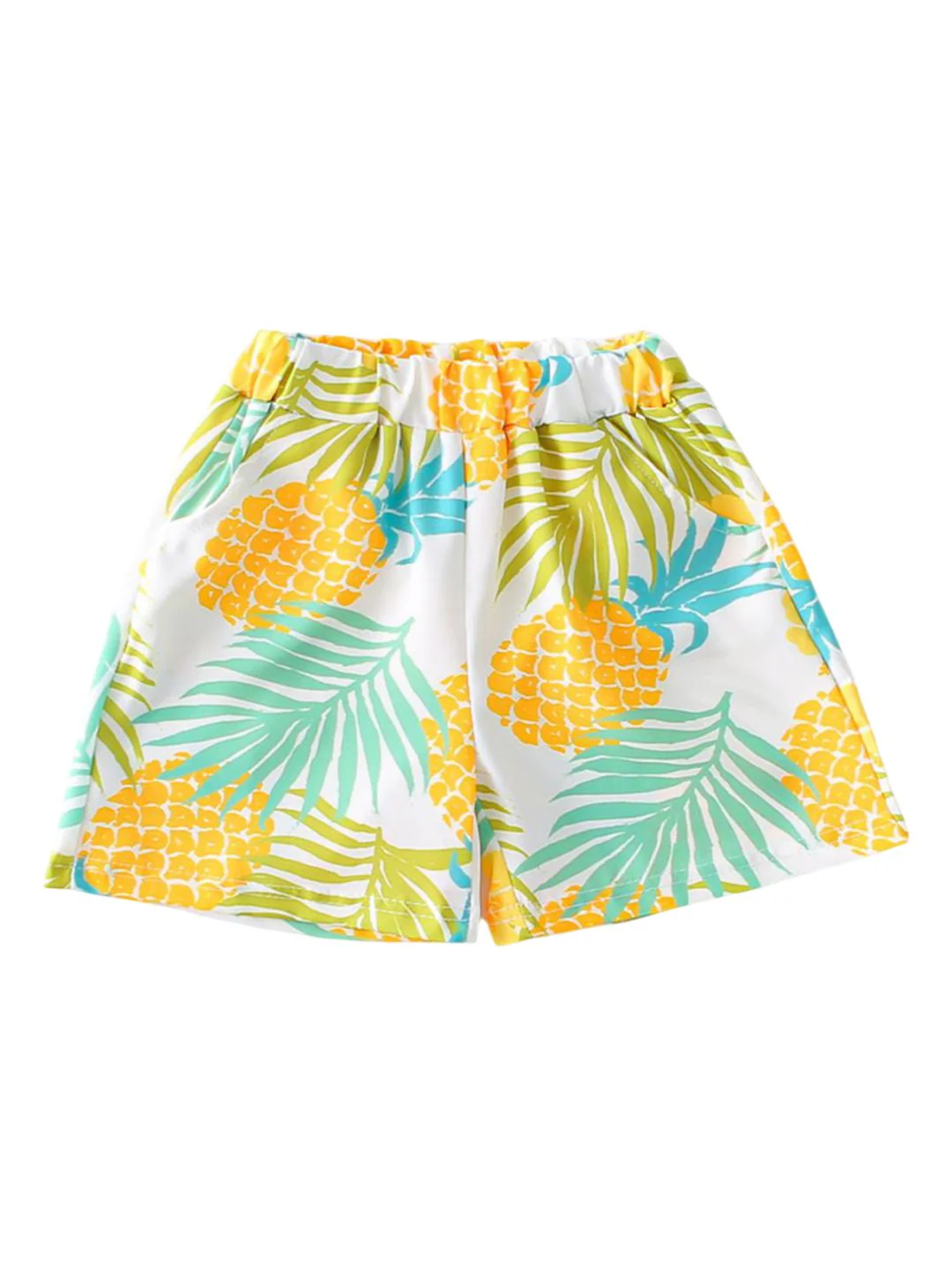 YK Boys Printed Shirt & Shorts Clothing Set - Image 5