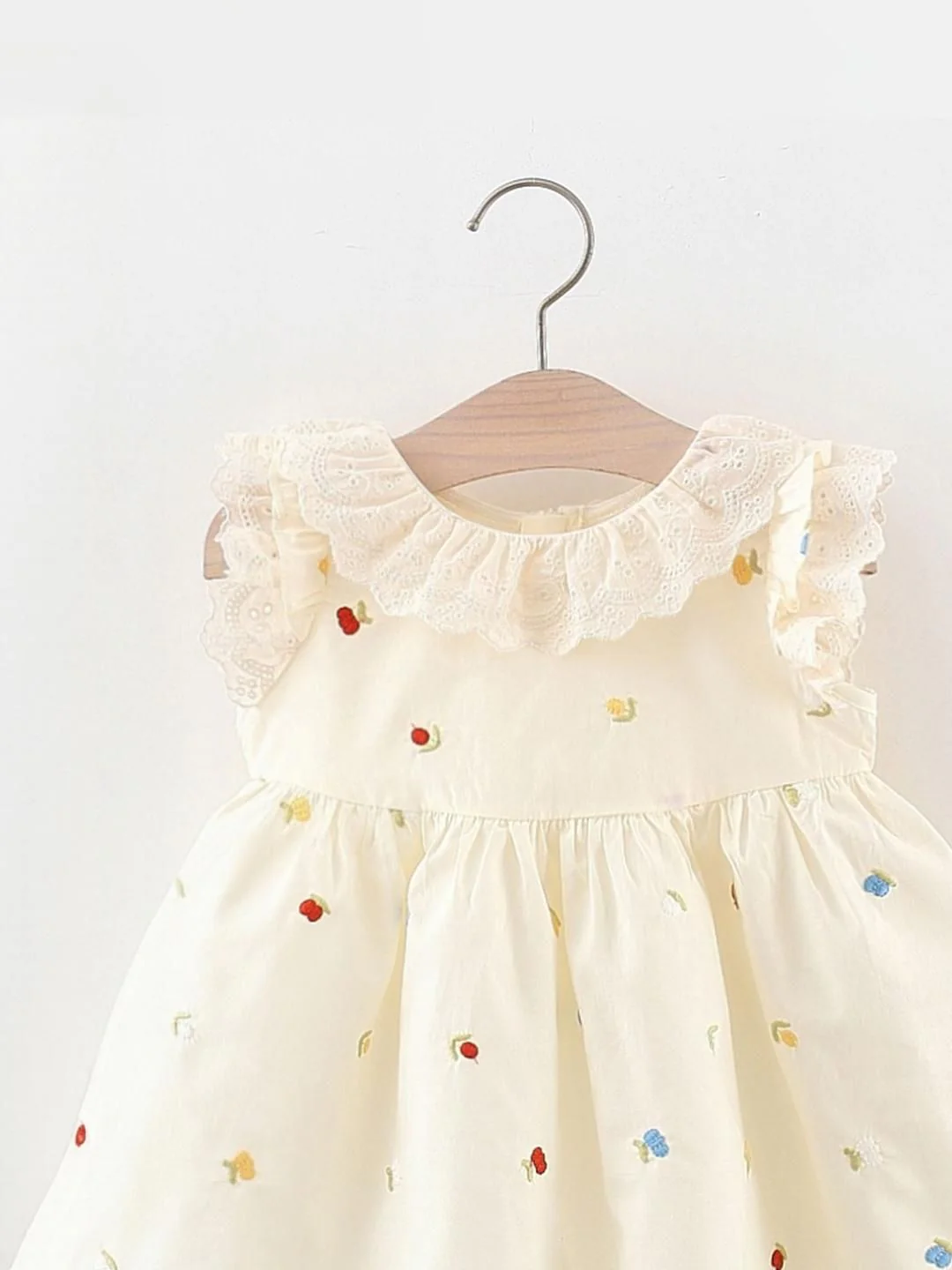 YK Floral Fit & Flare Dress - Image 3