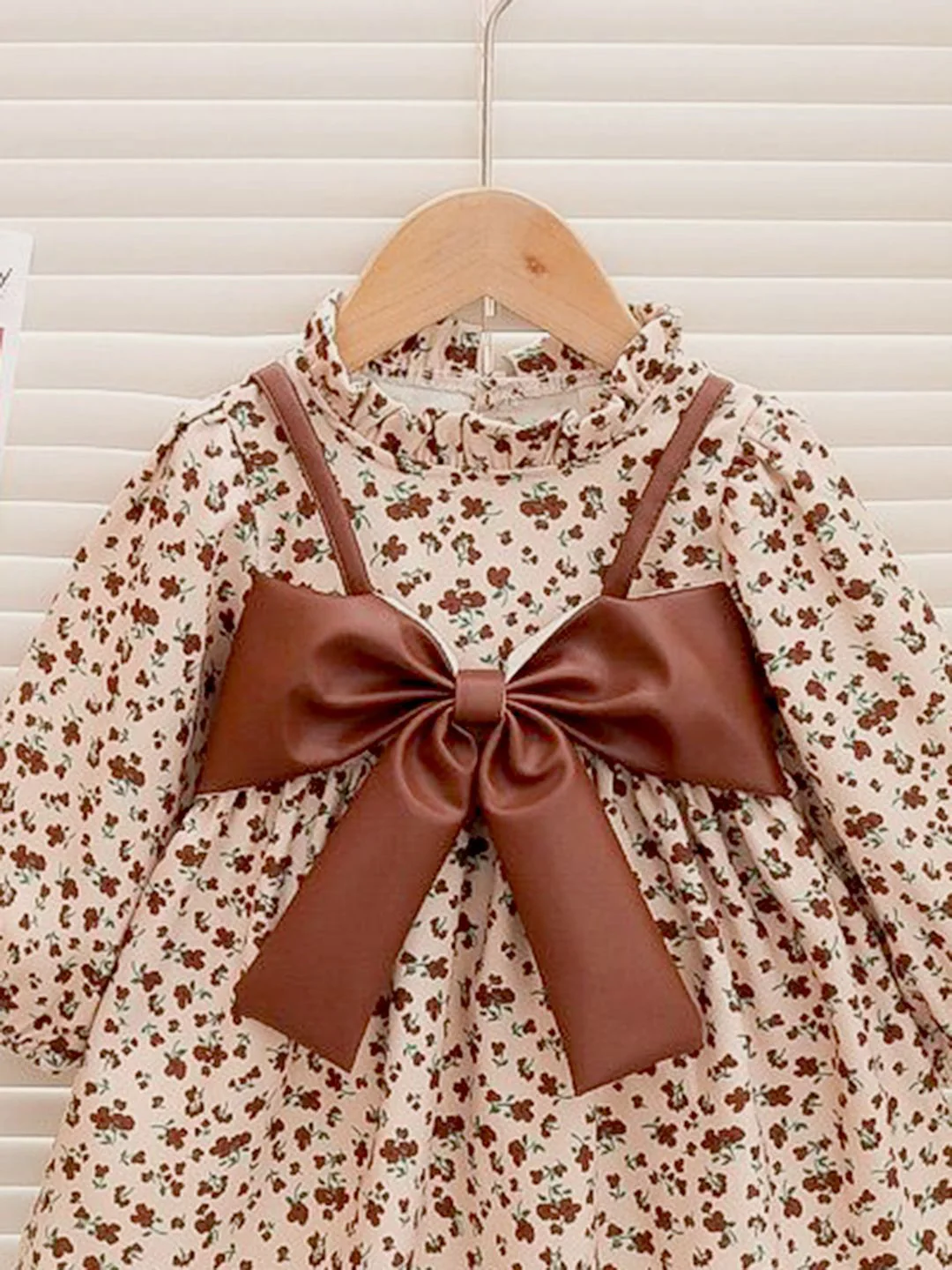 YK Floral Print Fit & Flare Dress - Image 2