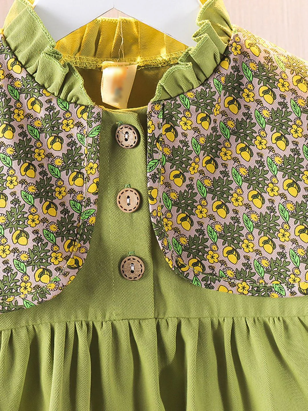 YK Floral Print Fit & Flare Dress - Image 5