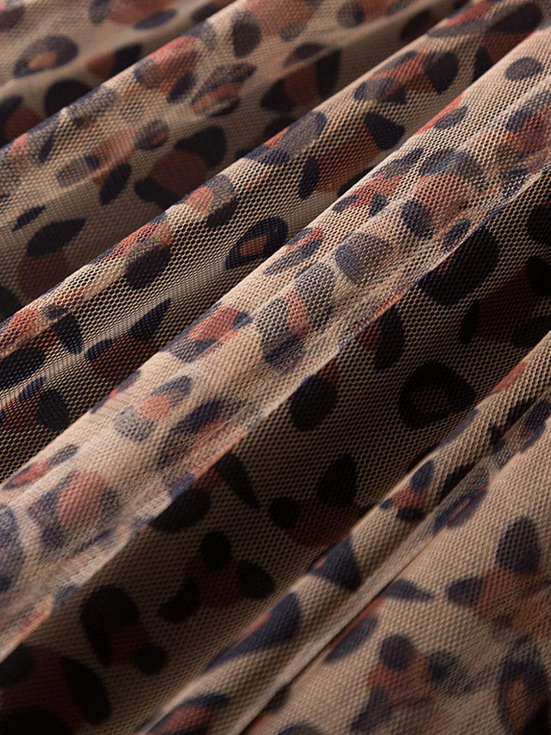 YK Floral Print Fit & Flare Dress - Image 4