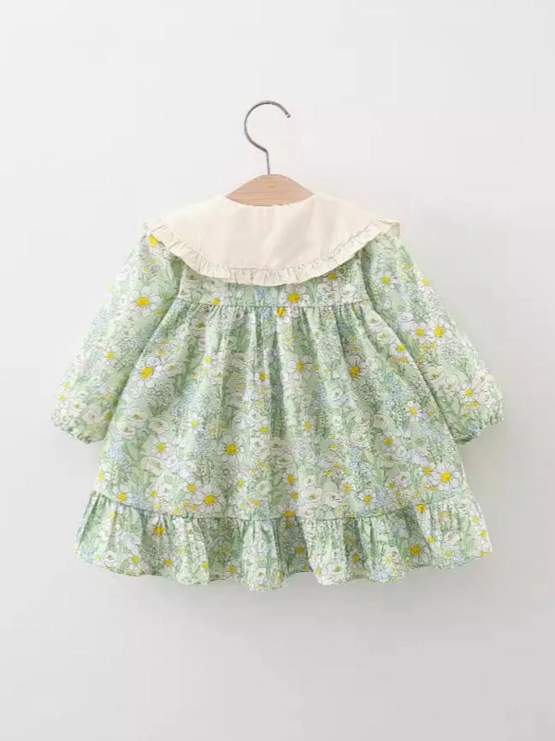 YK Floral Print Fit & Flare Dress - Image 2