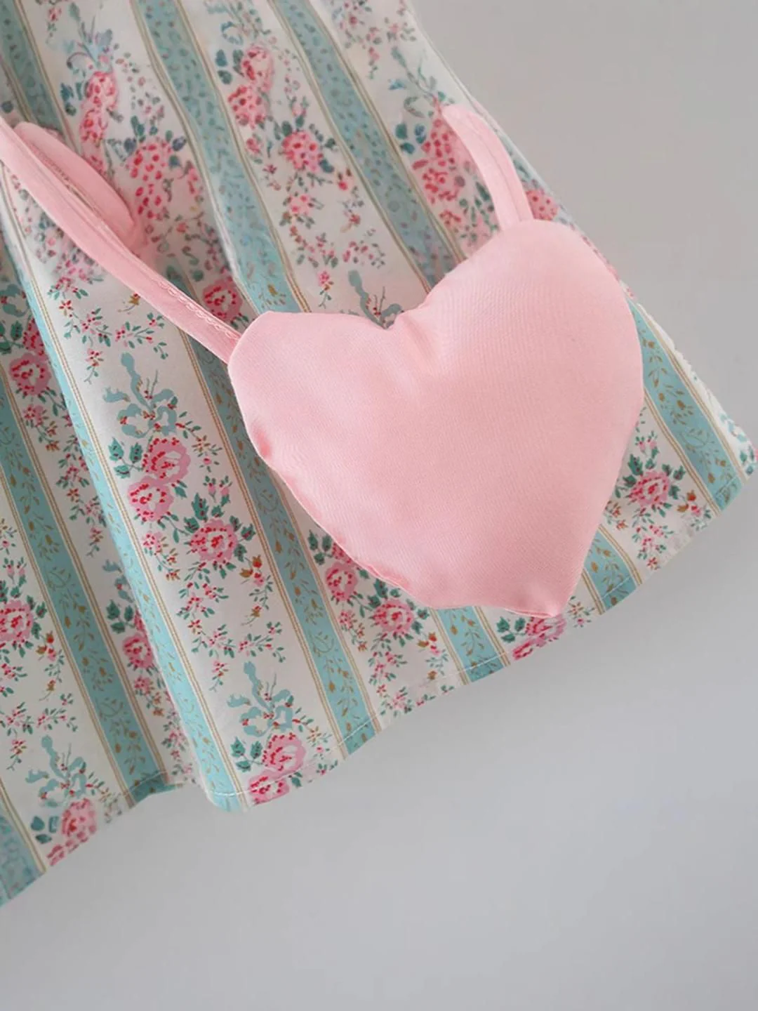 YK Floral Print Peter Pan Collar Fit & Flare Dress - Image 3
