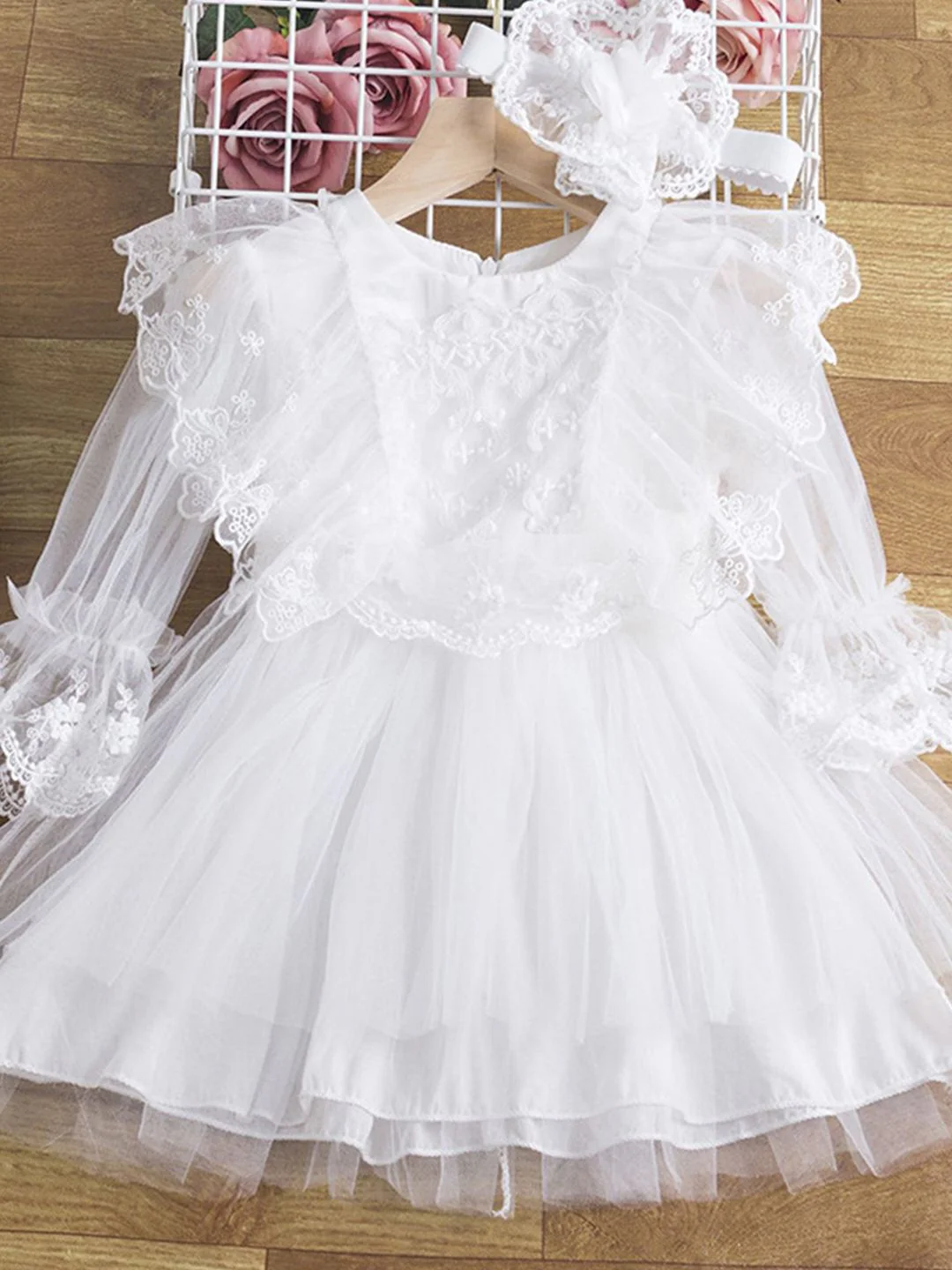 YK Girls Fit & Flare Dress