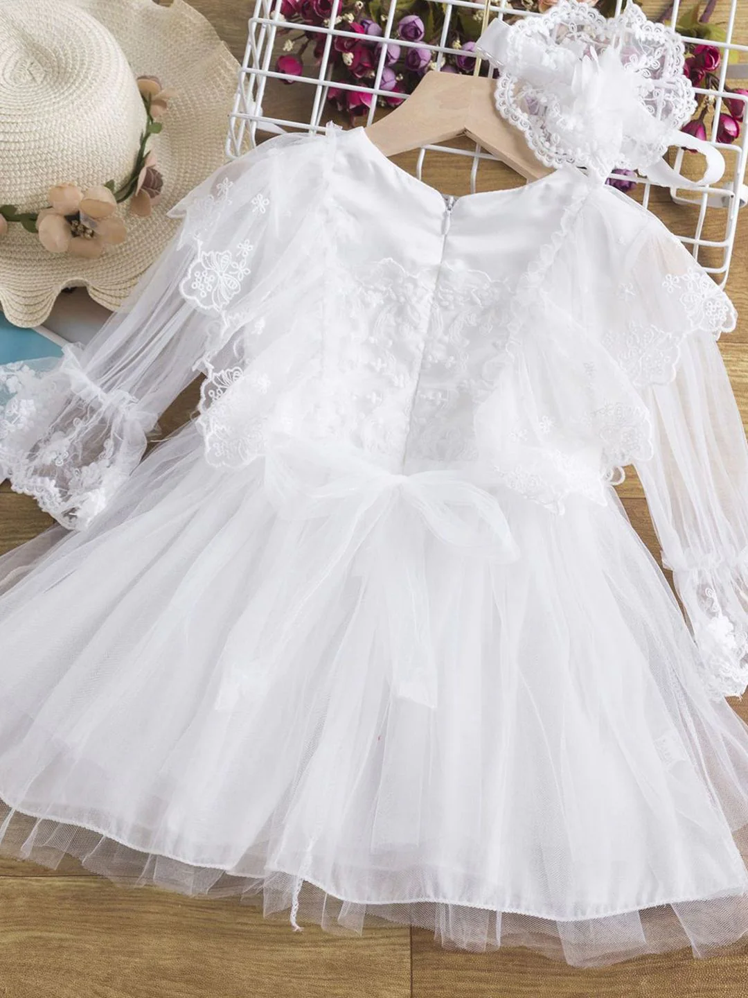 YK Girls Fit & Flare Dress - Image 2