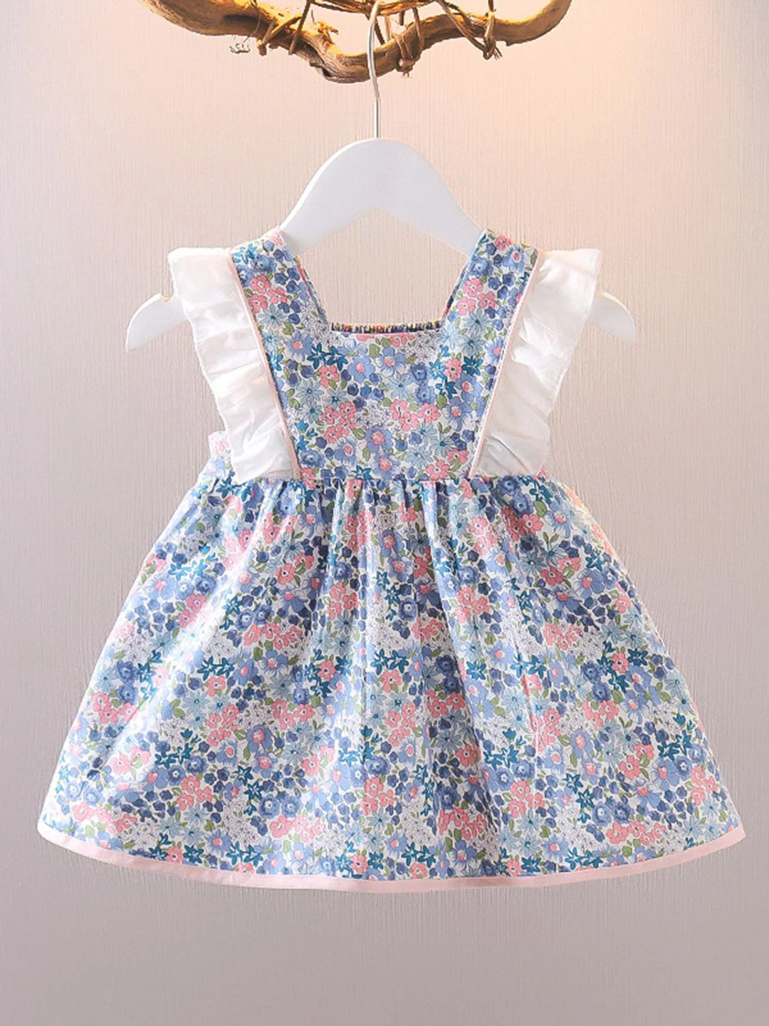 YK Girls pack of 2 Floral Printed Fit & Flare Dress - Image 7