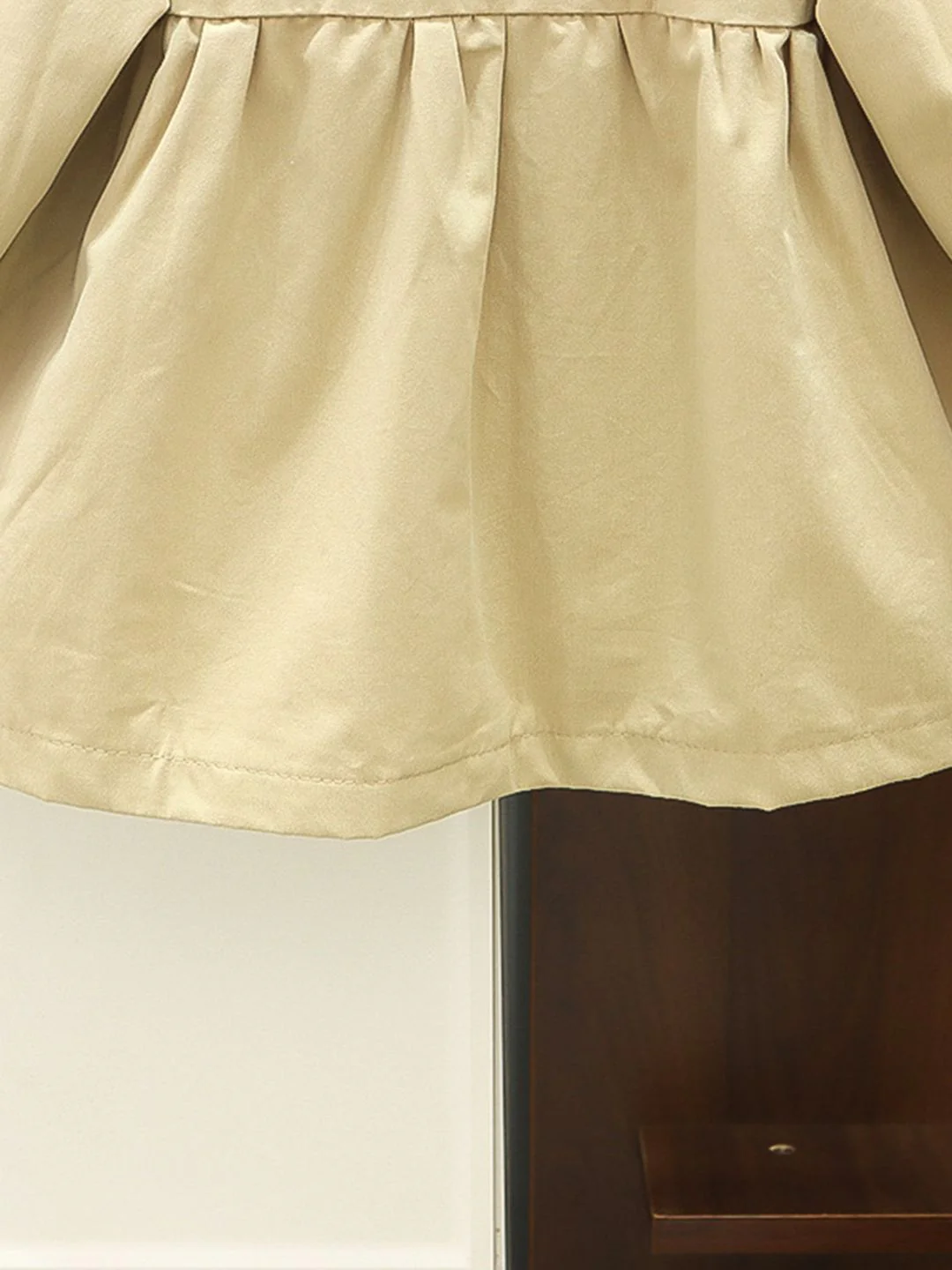 YK Girls Shirt Collar A-Line Dress - Image 6