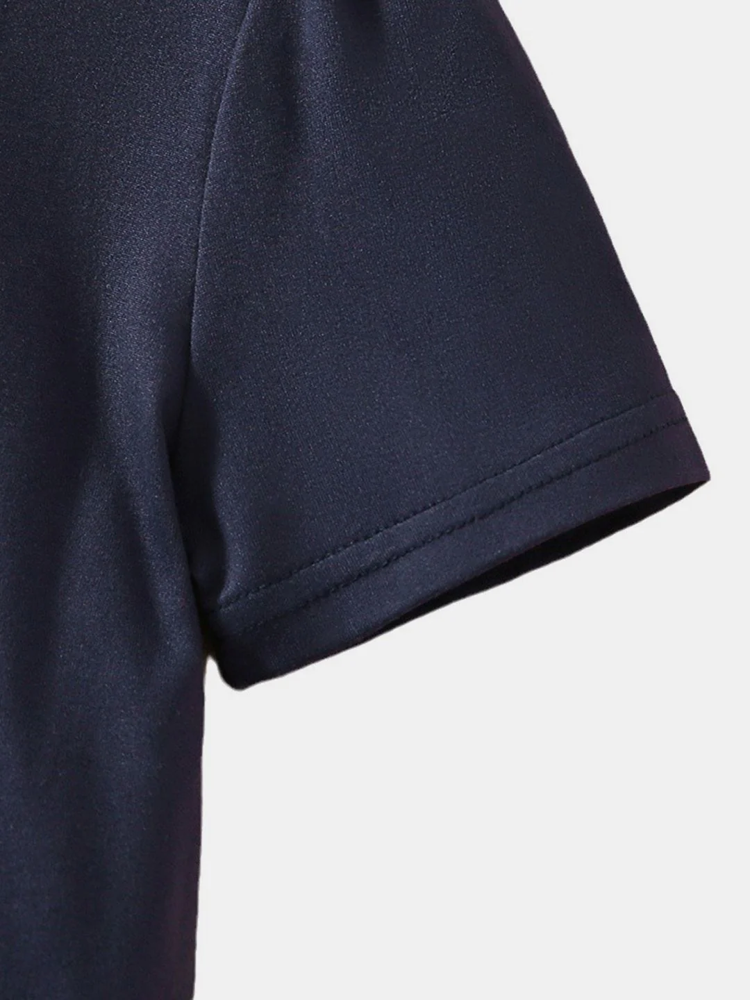 YK Girls Solid Shirt Collar A-Line Dress - Image 4