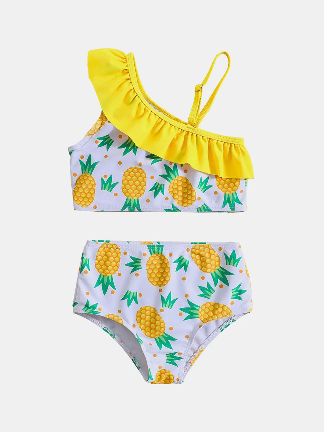 YK Infant Girls Printed Top & Briefs Swim Set - Image 5