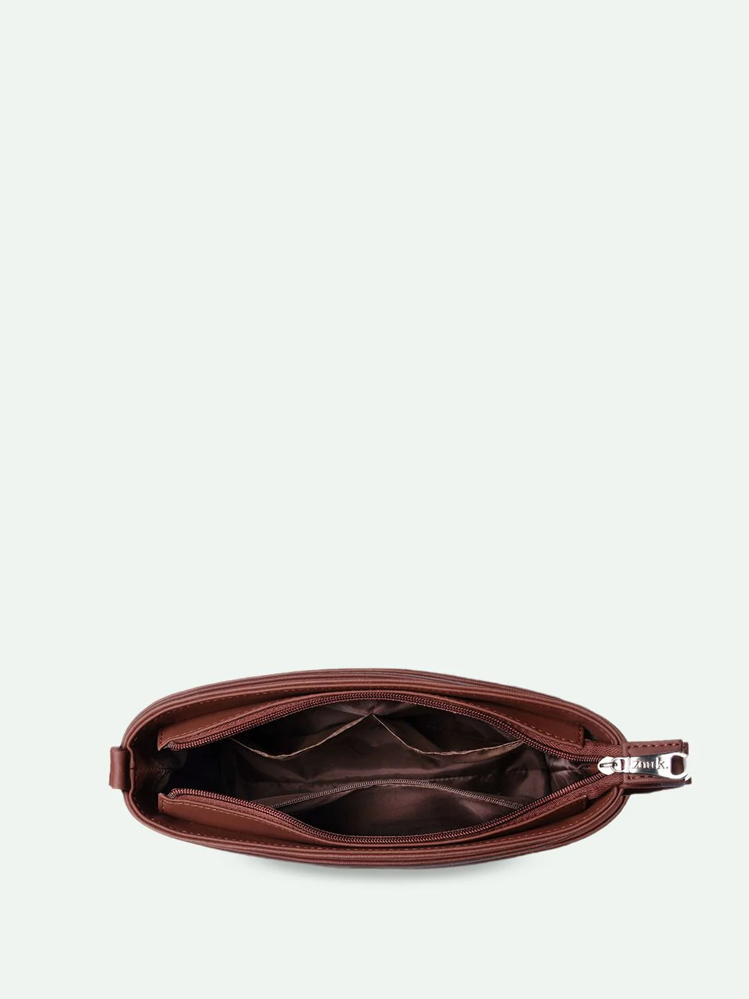 ZOUK FloMotif Harmony Floral Printed Structured Sling Bag - Image 6