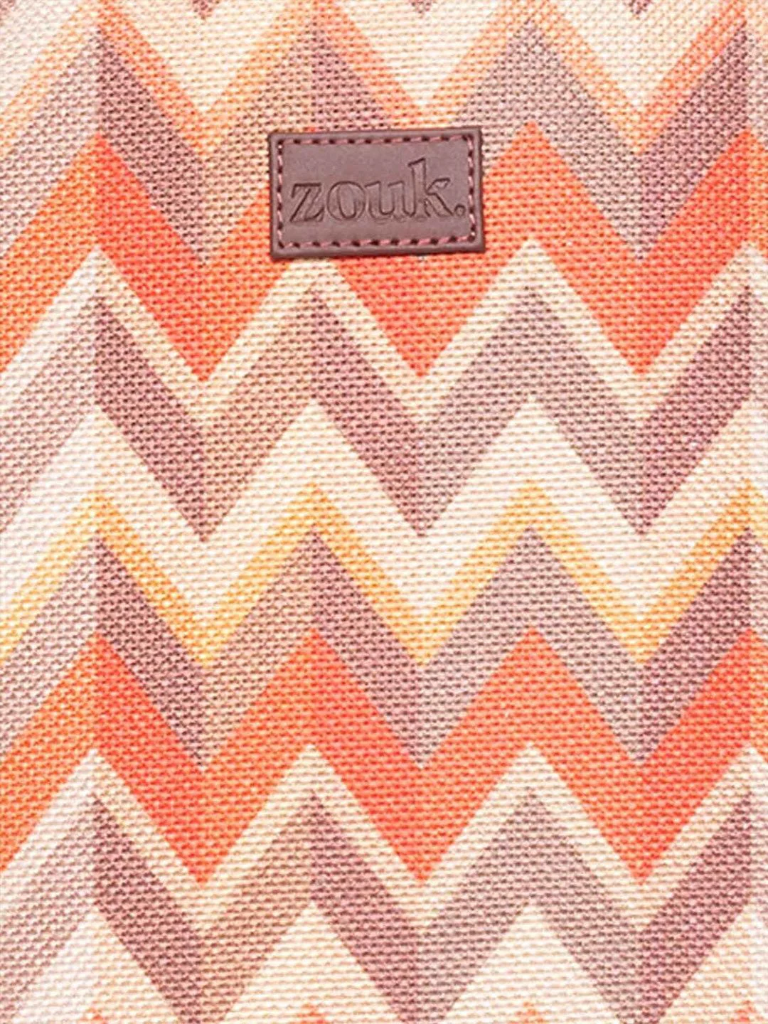 ZOUK Geometric Printed Backpack - Image 13