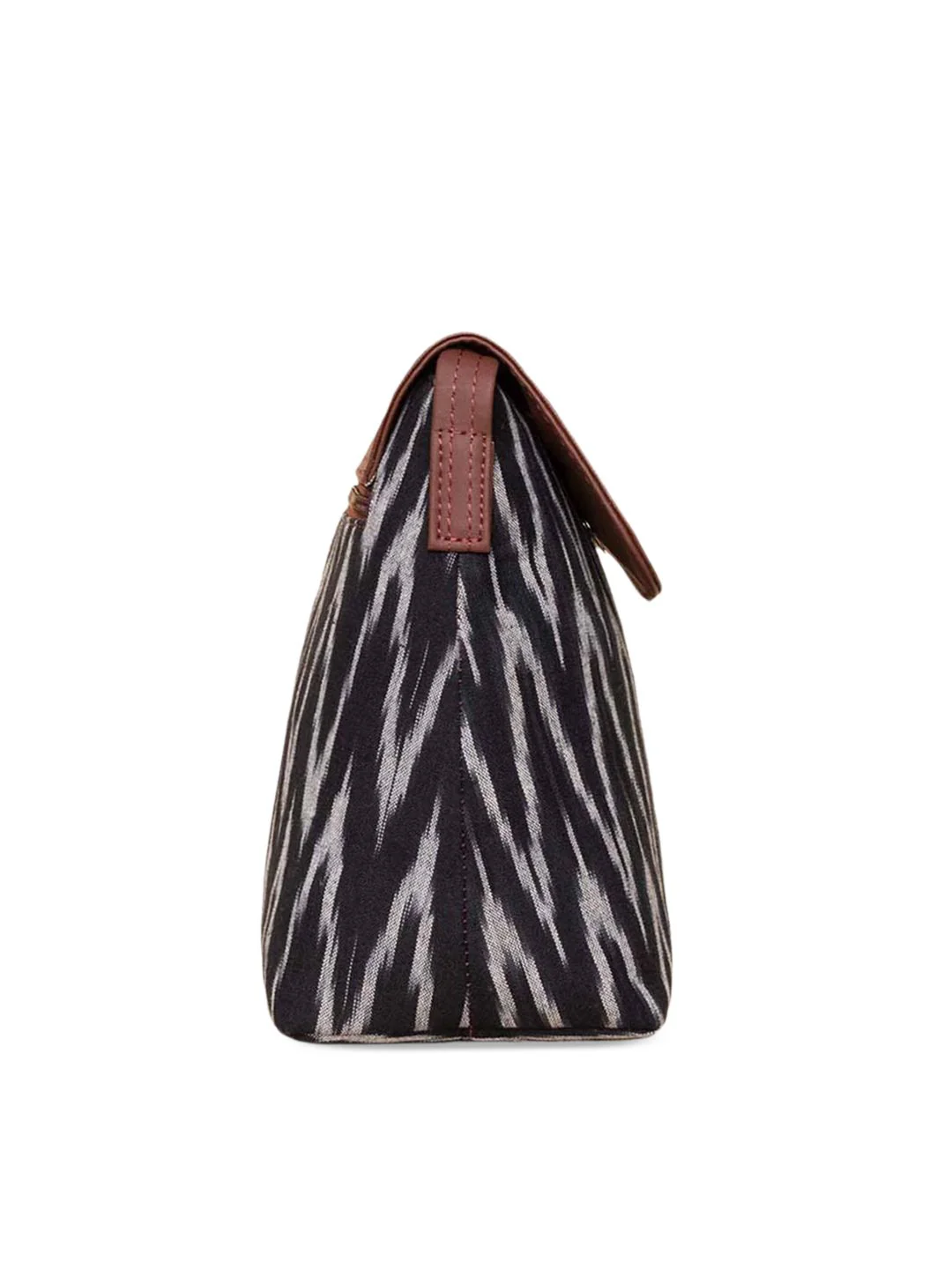 ZOUK Geometric Printed Structured Sling Bag - Image 3