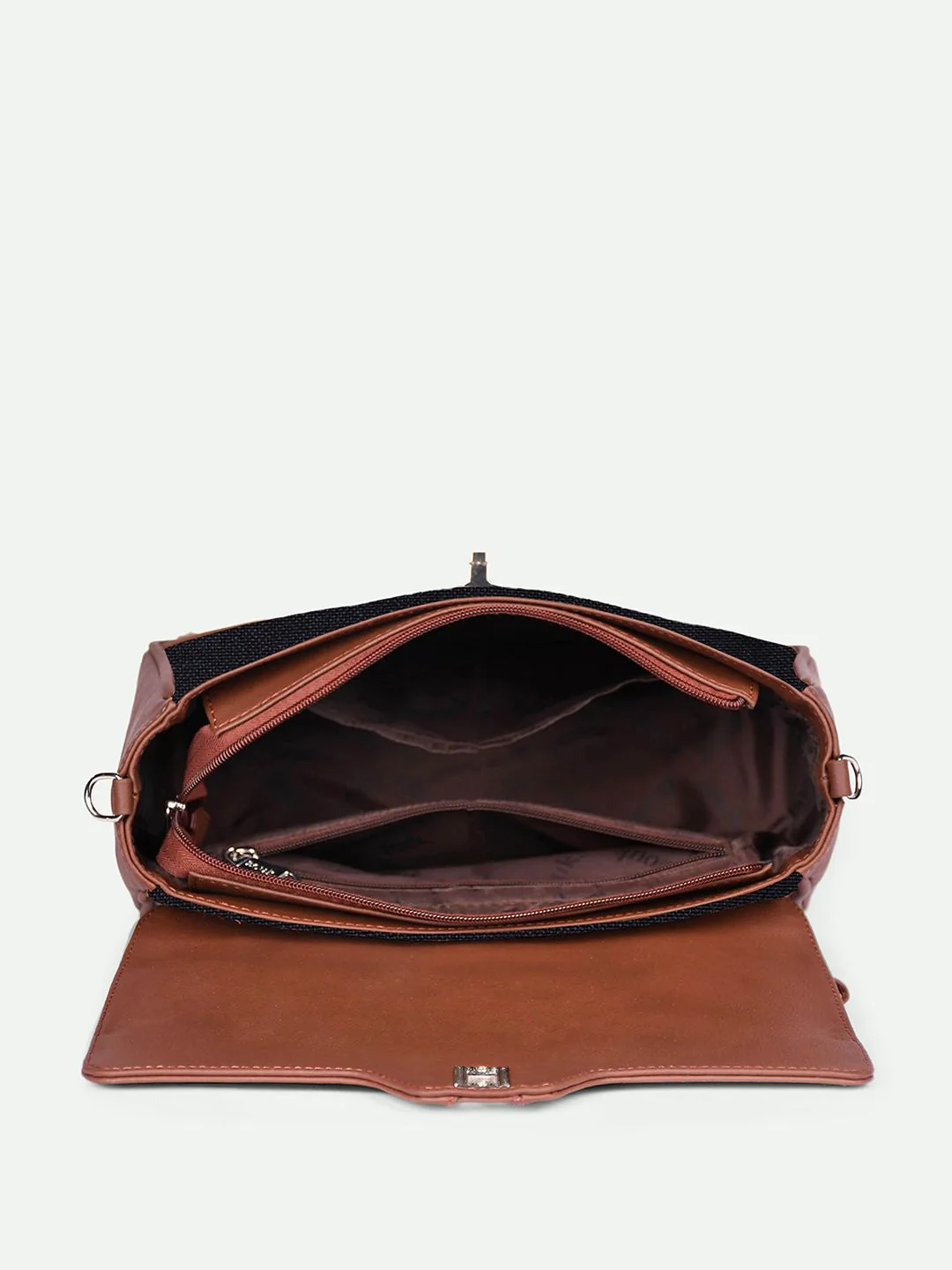 ZOUK Gwalior Weaves Printed Structured Satchel - Image 5