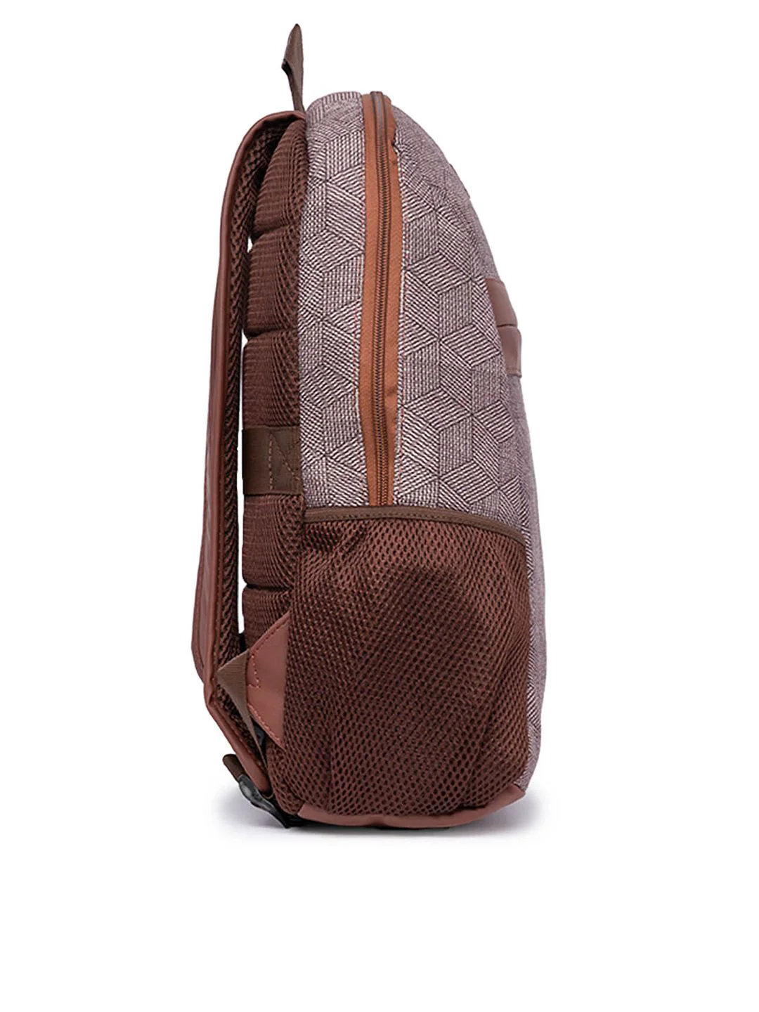 ZOUK Men Printed Vegan Leather Backpack - Image 3