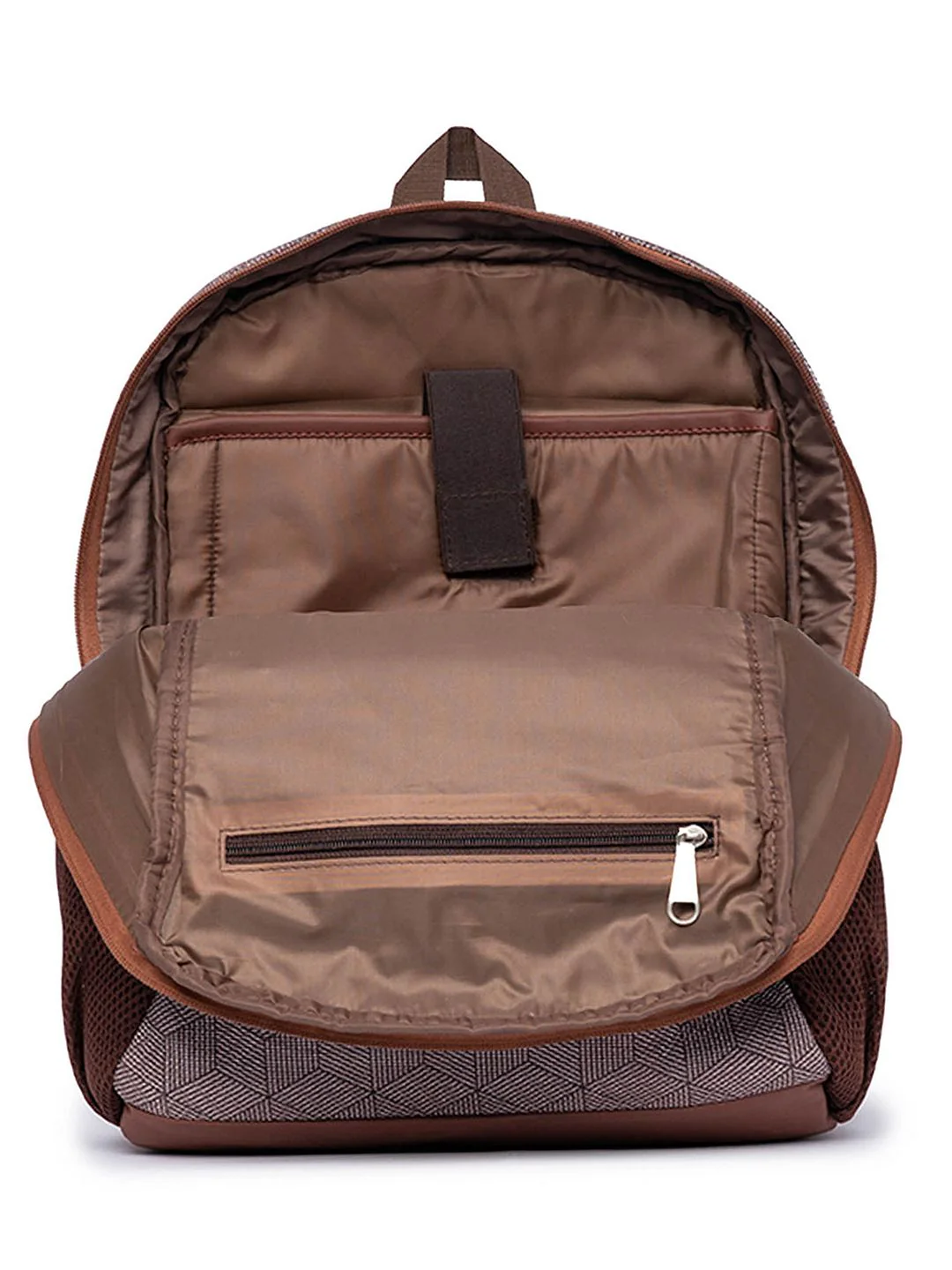 ZOUK Men Printed Vegan Leather Backpack - Image 4