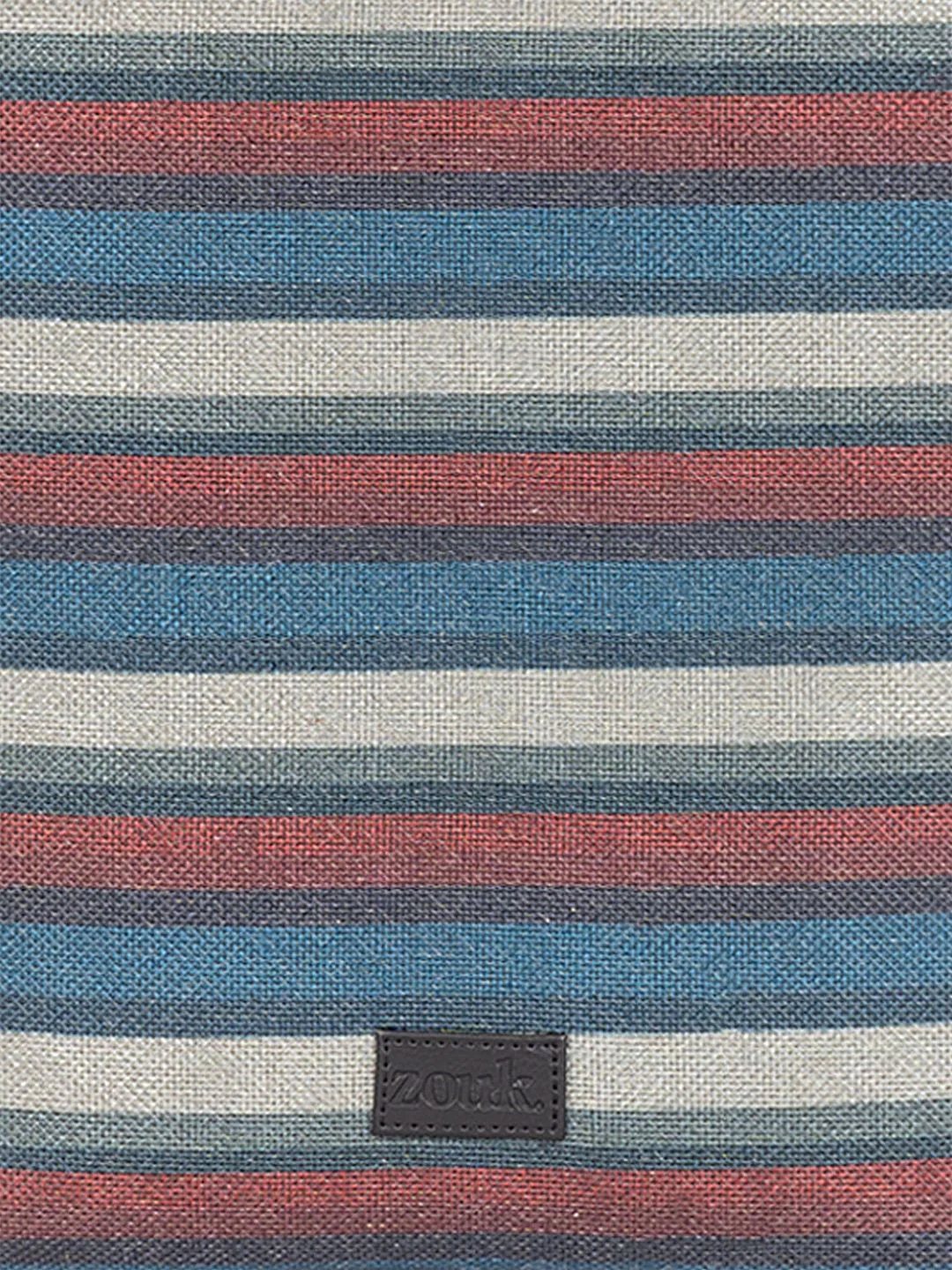 ZOUK Mysore Mosaic Striped Backpack with Compression Straps - 16 L - Image 6