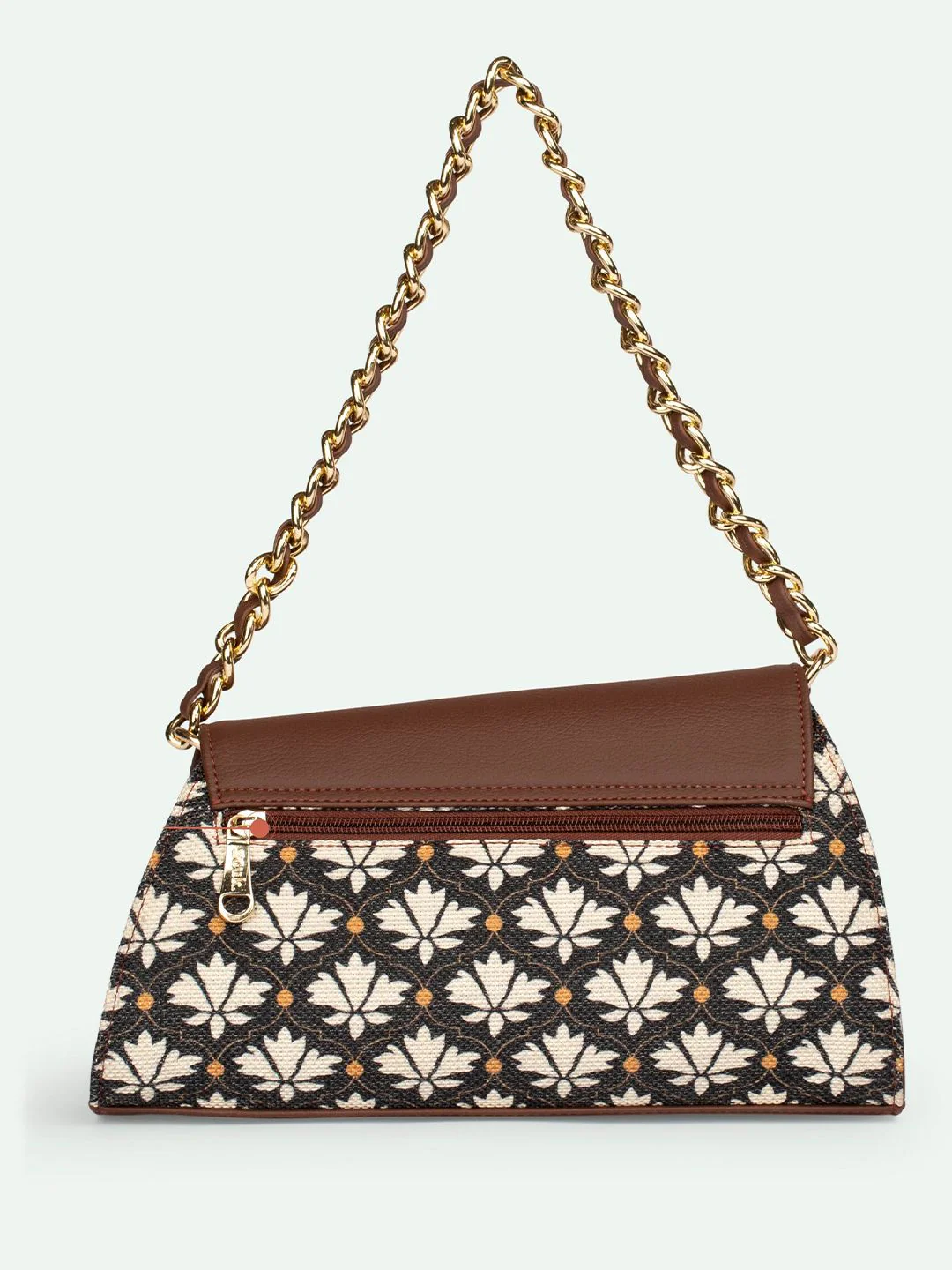 ZOUK Printed Structured Sling Bag - Image 5