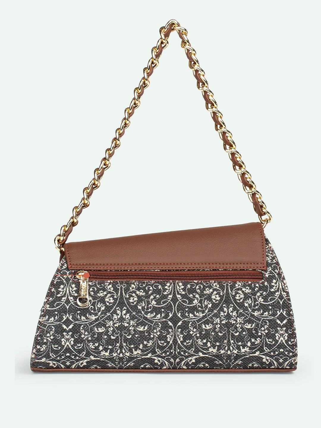 ZOUK Printed Structured Sling Bag - Image 5