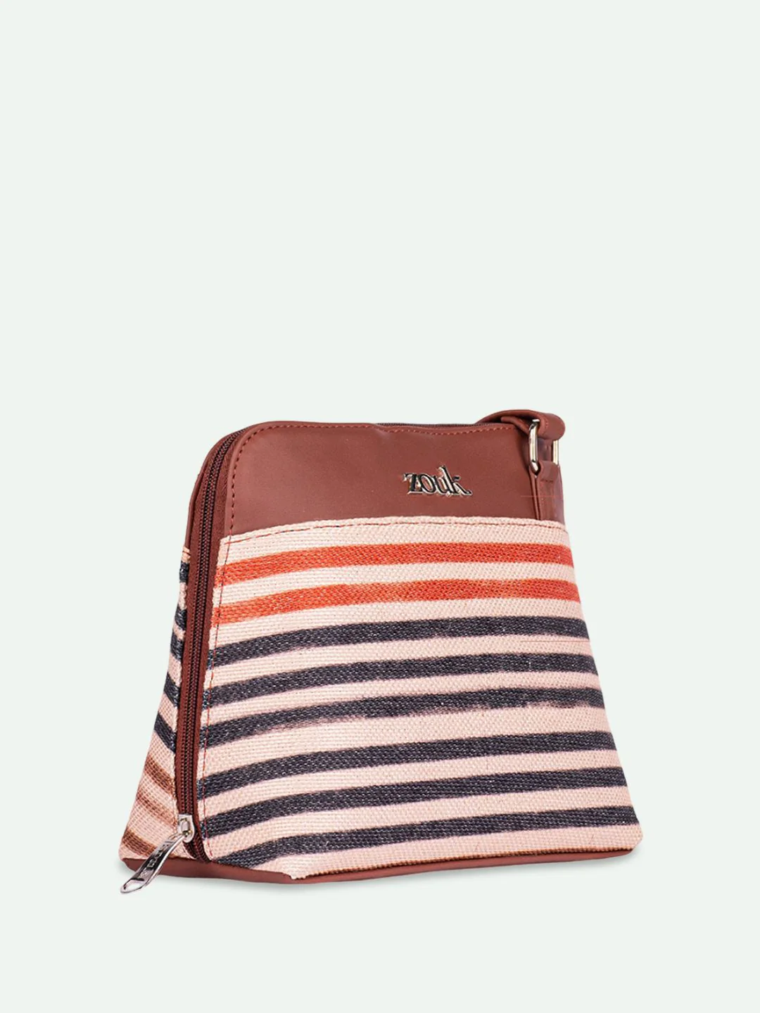 ZOUK Textured Oversized Structured Sling Bag - Image 3