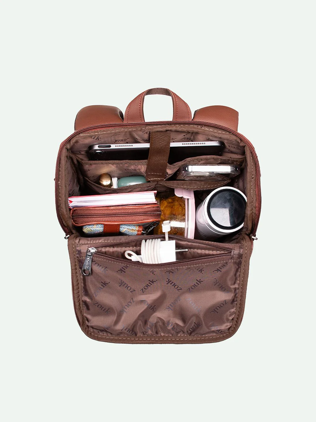 ZOUK Unisex Kolkata Nouveau Amalia Daypack - Image 5