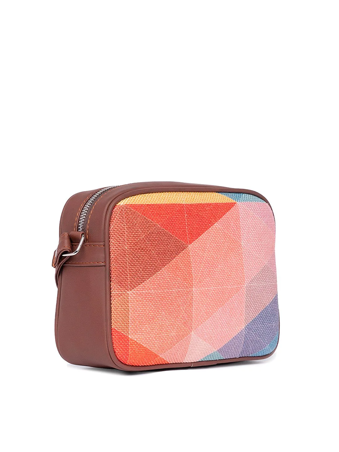ZOUK Women Colourblocked Structured Sling Bag - Image 3