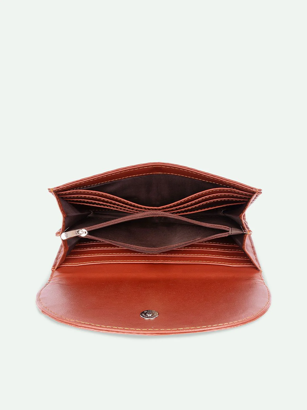 ZOUK Women Ethnic Motifs Printed Leather Card Holder - Image 5