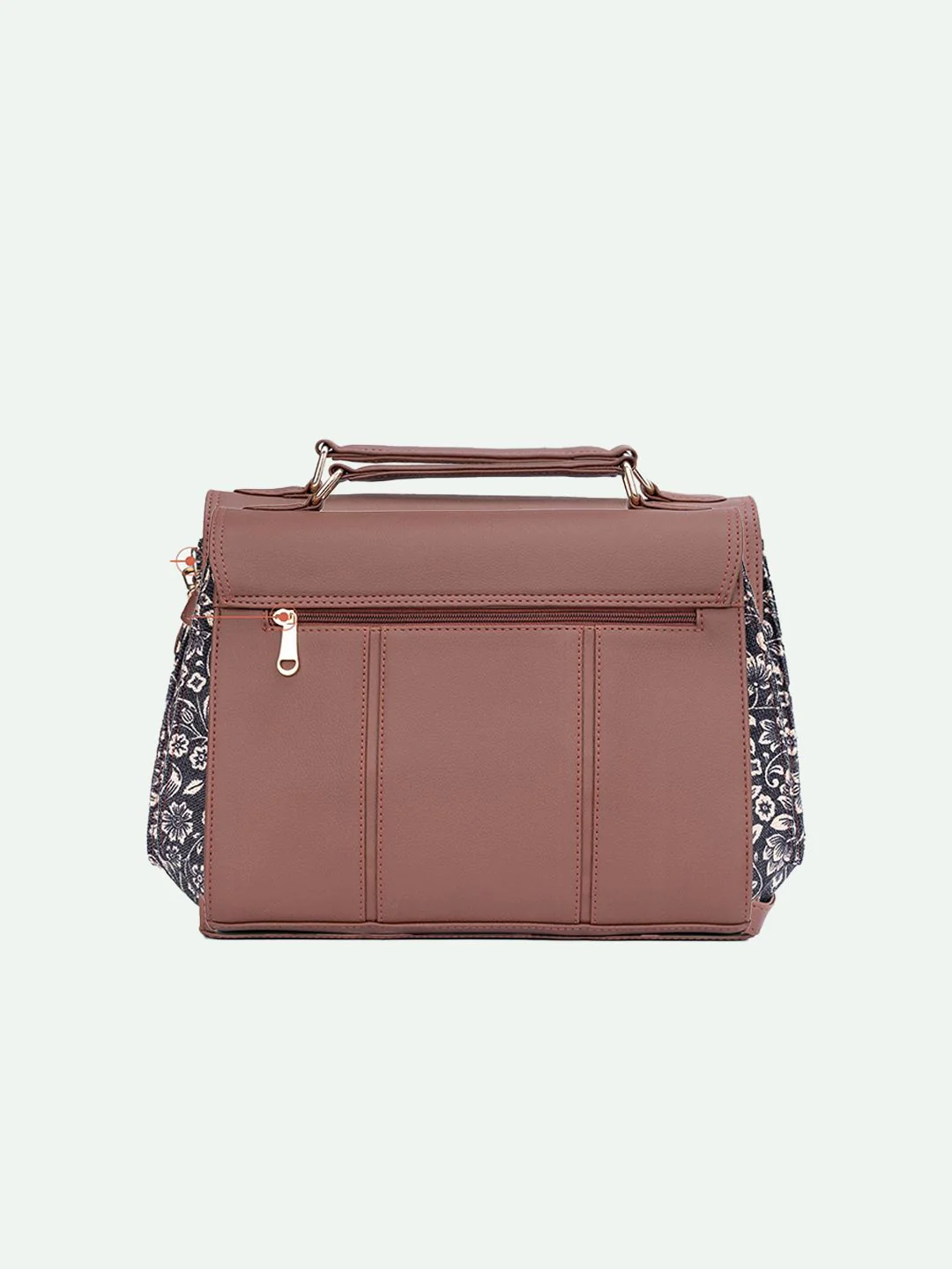 ZOUK Women FloMotif Rhea Kapoor Satchel Bag - Image 3