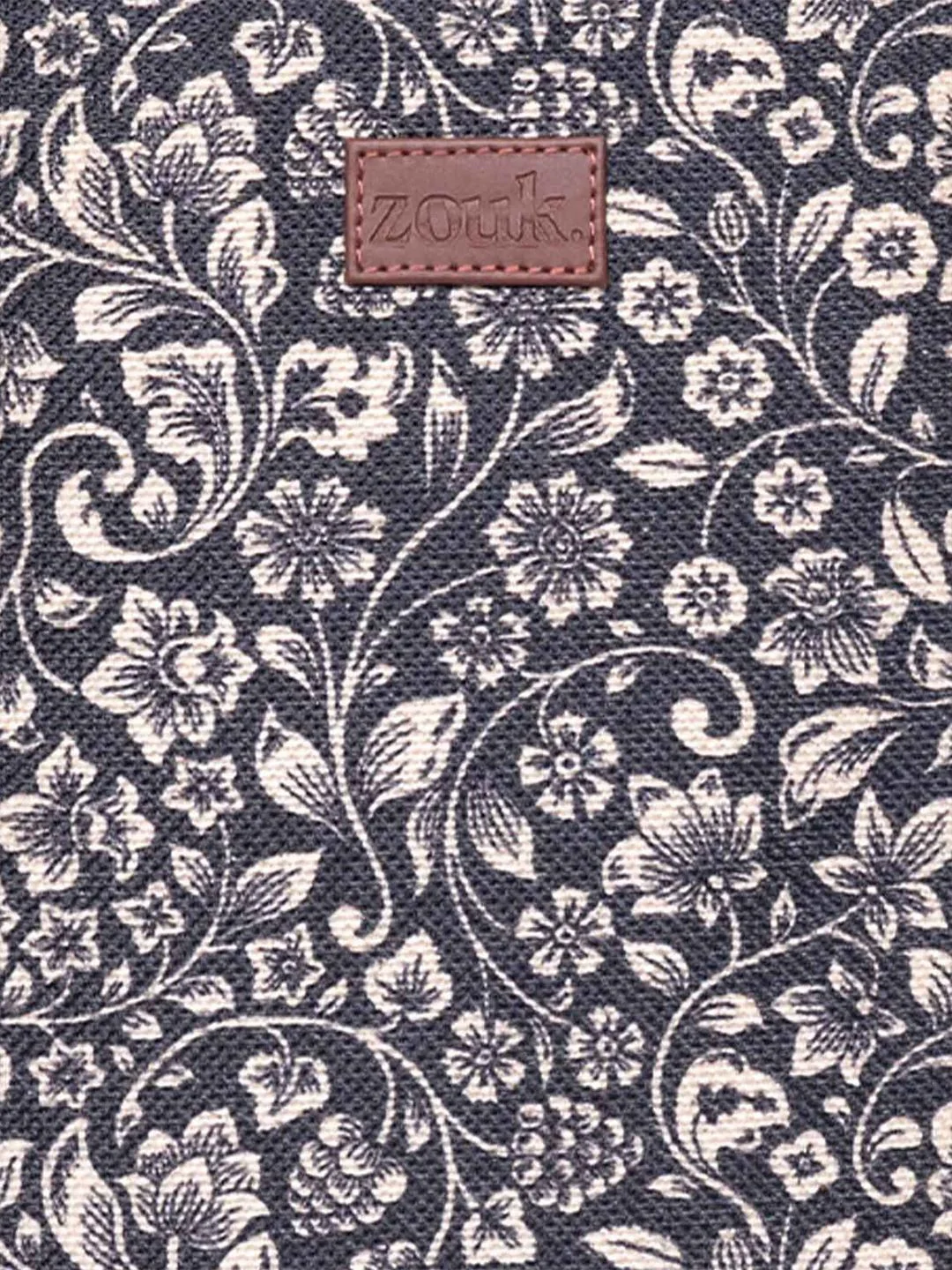 ZOUK Women Floral Printed Backpack - Image 7